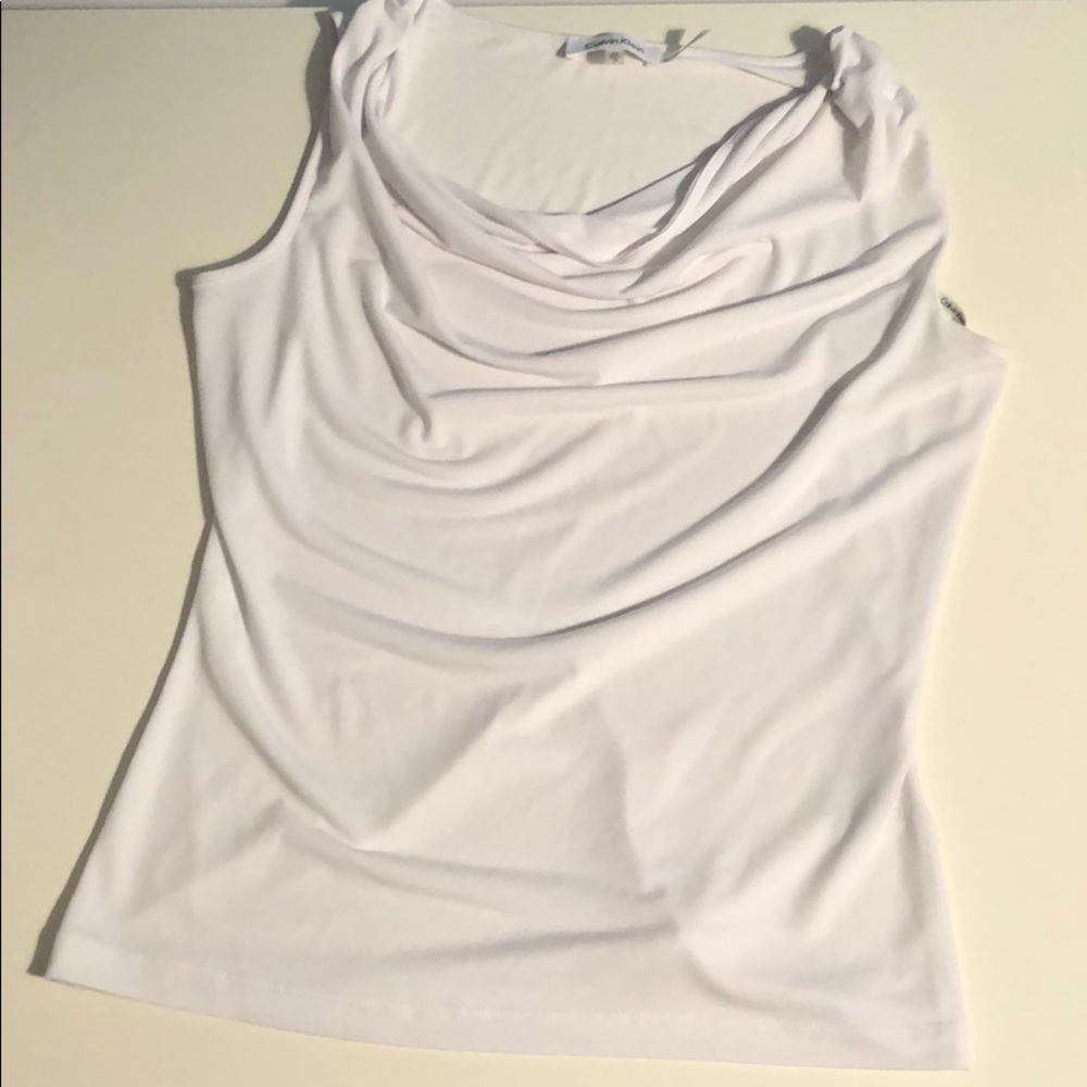 Calvin Klein sleeveless blouse